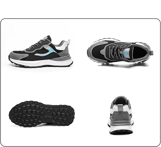 🔥LAST DAY 70% OFF🔥Men's Arch Support & Breathable and Light & Non-Slip Shoes - Proven Plantar Fasciitis, Foot and Heel Pain Relief