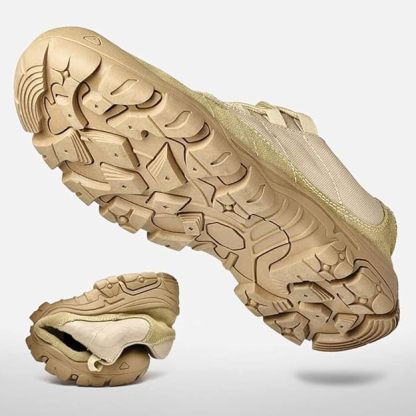 Men Military Boots Army Outdoor Breathable Combat Tactical Patrol Boots Waterproof Hiking Trekking Shoes Safety Work Footwear