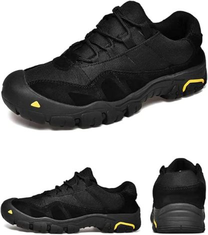 Men Military Boots Army Outdoor Breathable Combat Tactical Patrol Boots Waterproof Hiking Trekking Shoes Safety Work Footwear