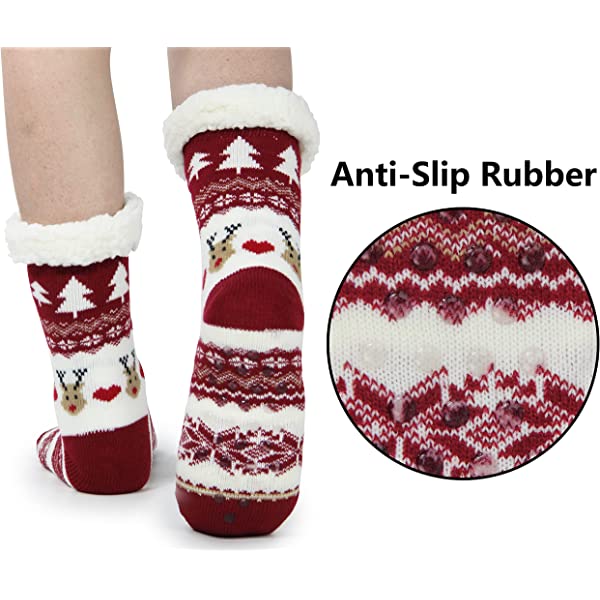 Women Winter Thick Slipper Socks
