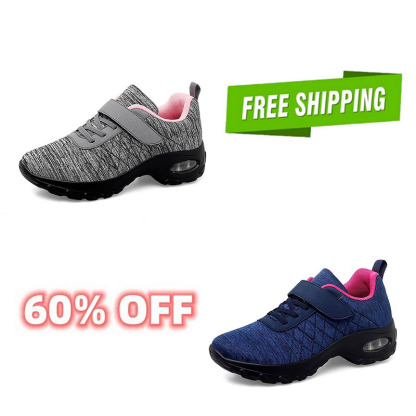 Women's Casual Comfortable Elastic Air-Cushion Non-Slip Sports Sneaker