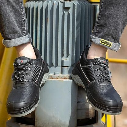 🔥LAST DAY 70% OFF🔥Men's Arch Support & Breathable and Light & Non-Slip Leather Boots - Proven Plantar Fasciitis, Foot and Heel Pain Relief