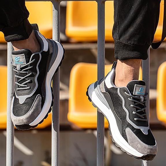 🔥LAST DAY 70% OFF🔥Men's Arch Support & Breathable and Light & Non-Slip Shoes - Proven Plantar Fasciitis, Foot and Heel Pain Relief