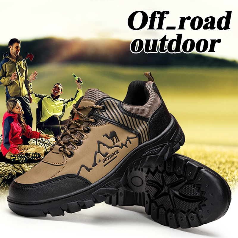 Men's Stylish Waterproof Non-slip Outdoor Hiking Shoes