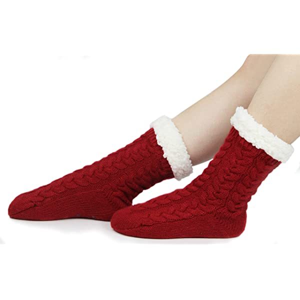 Women Winter Thick Slipper Socks