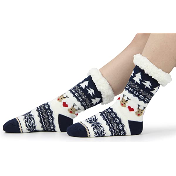 Women Winter Thick Slipper Socks