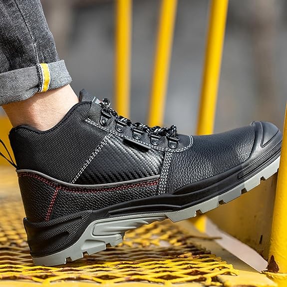 🔥LAST DAY 70% OFF🔥Men's Arch Support & Breathable and Light & Non-Slip Leather Boots - Proven Plantar Fasciitis, Foot and Heel Pain Relief