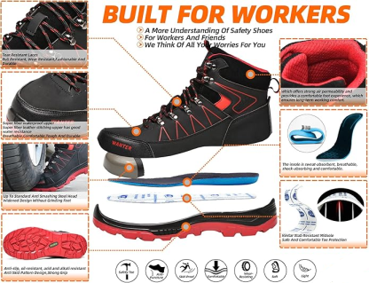 🔥LAST DAY 70% OFF🔥Men's Arch Support & Breathable and Light & Non-Slip Shoes - Proven Plantar Fasciitis, Foot and Heel Pain Relief