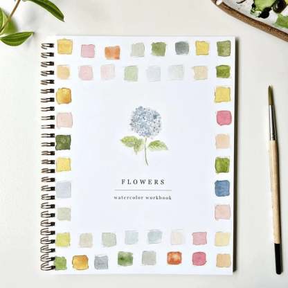 🖼️Beginner-Friendly💕 Watercolor Workbook