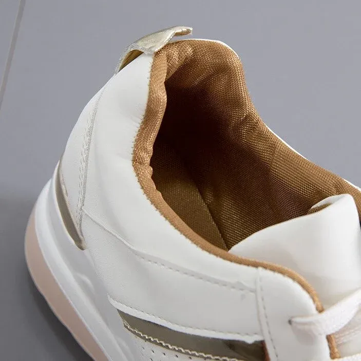Orthopedic New Women Sneakers Lace-up Wedge Sport Design