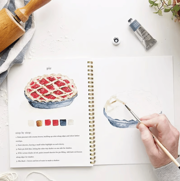 🖼️Beginner-Friendly💕 Watercolor Workbook