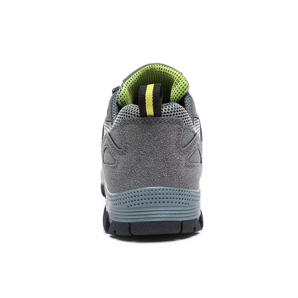 Men's Lightweight Non-Slip Suede Leather Outdoor Shoes,Comfy Orthopedic Walking Shoes - 4004