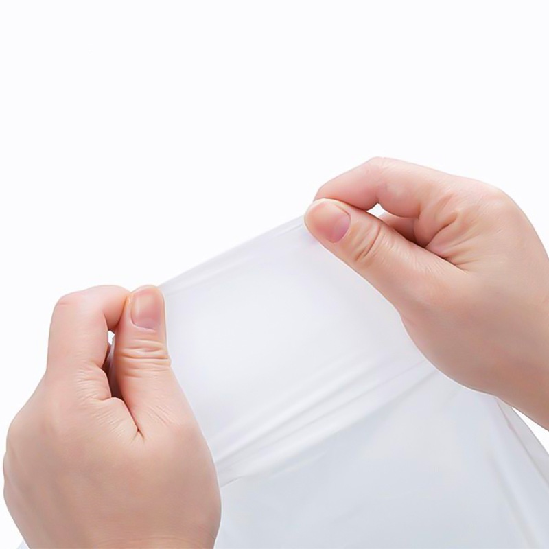 Enlarged and thickened household portable drawstring garbage bag