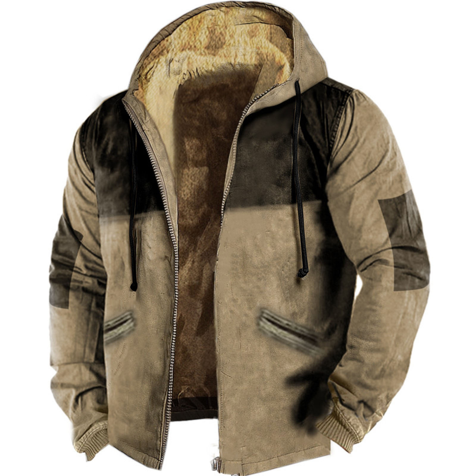 Men's vintage fleece jacket