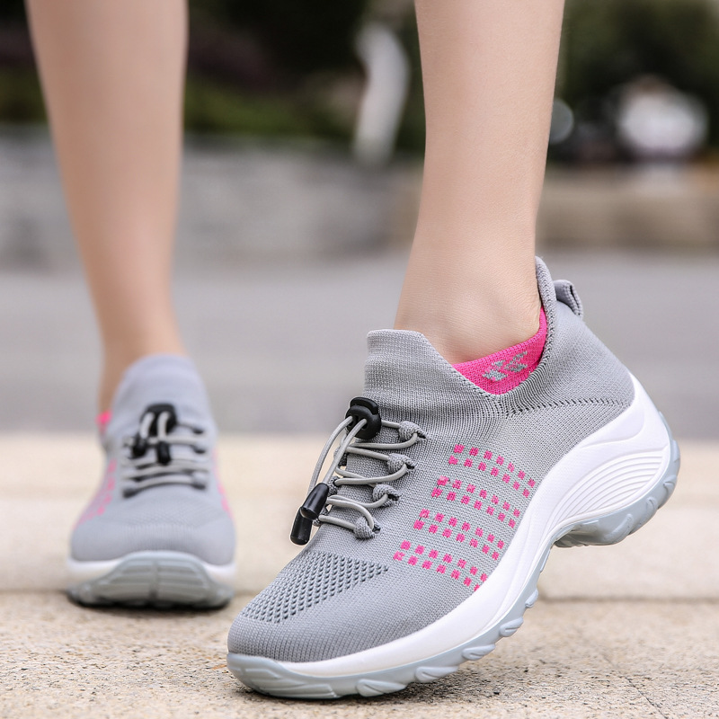Women's Walking Shoes Sock Sneakers