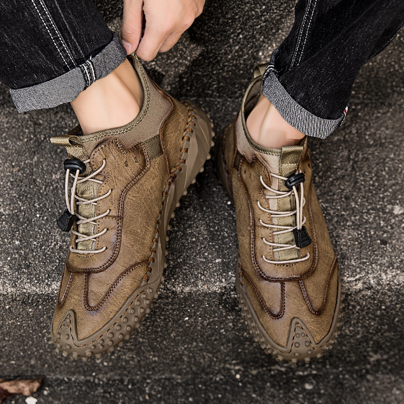 🔥Last Day Promotion 70% OFF 🎁 Men's Outdoor Non-slip Comfy Arch Support Walking Shoes, Comfy Orthopedic Walking Shoes