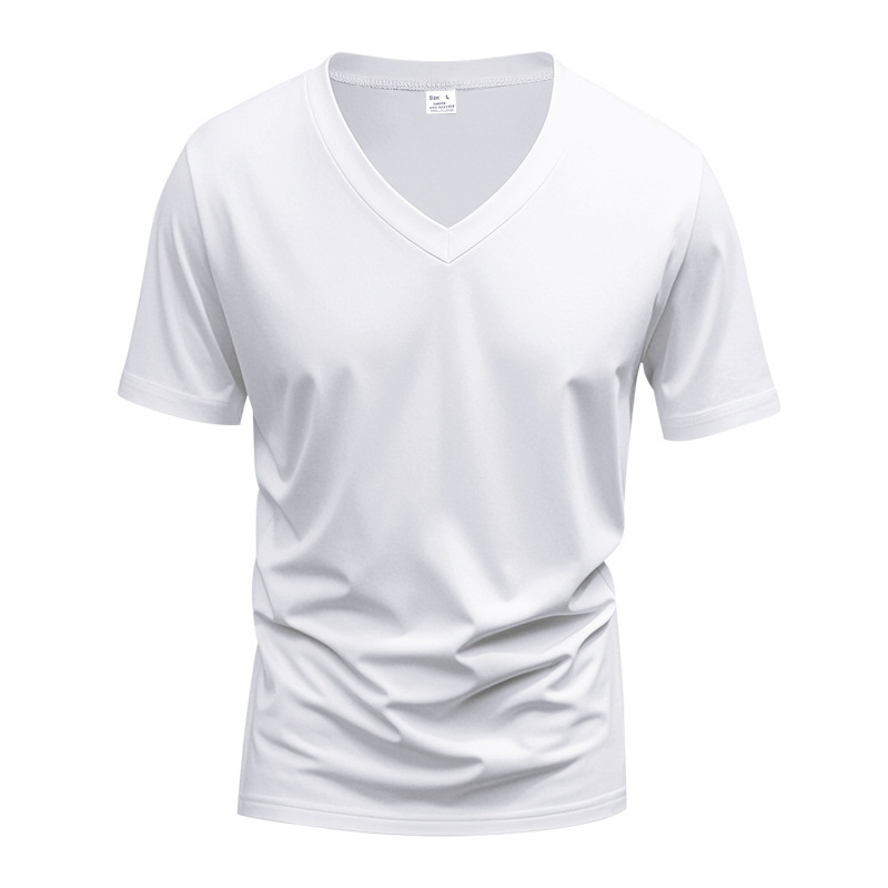 Men's Basic Cotton Short Sleeve Shirt