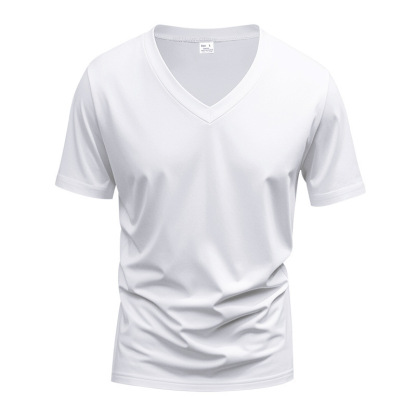Men's Basic Cotton Short Sleeve Shirt