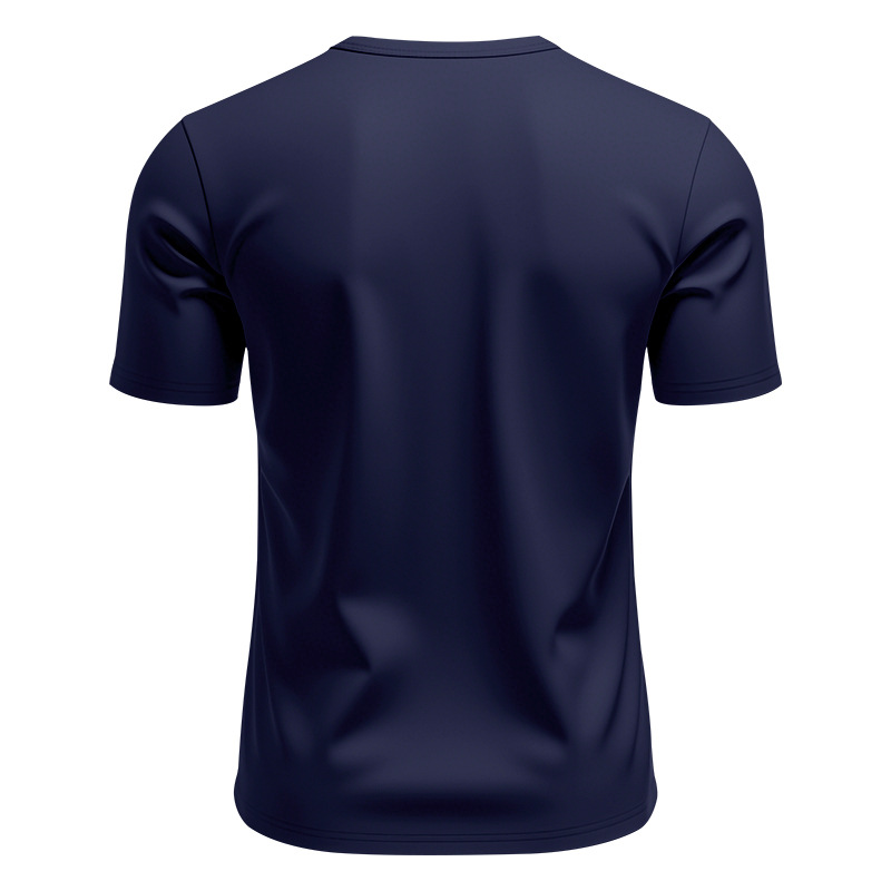 Men's cloud yarn short-sleeved T-shirt