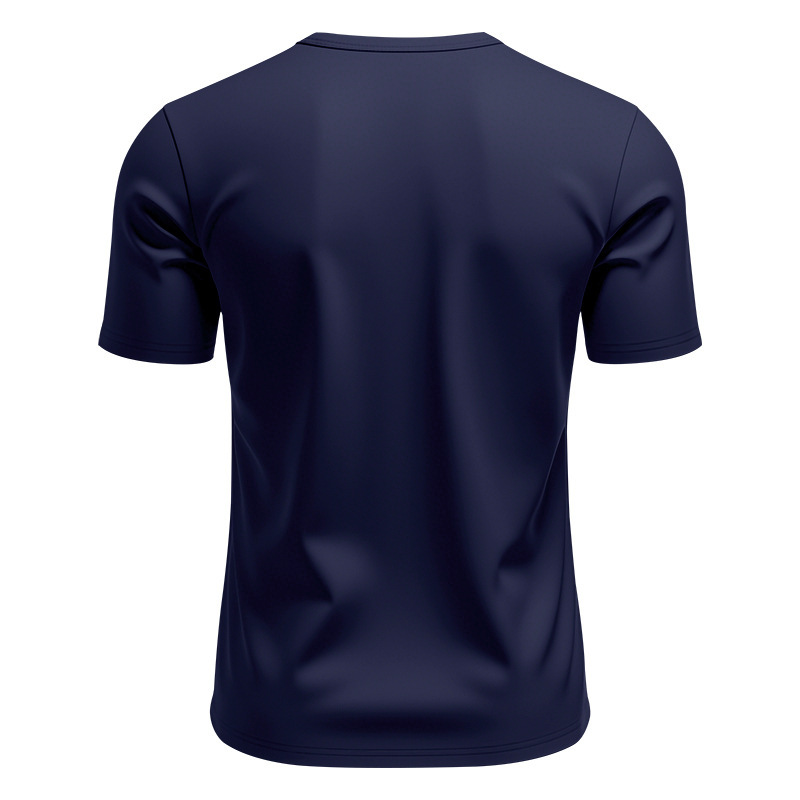 Men's cloud yarn short-sleeved T-shirt