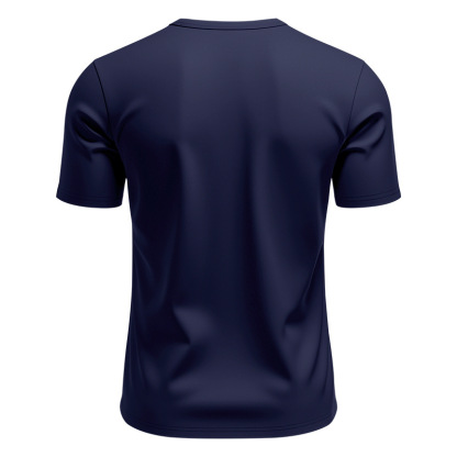 Men's cloud yarn short-sleeved T-shirt
