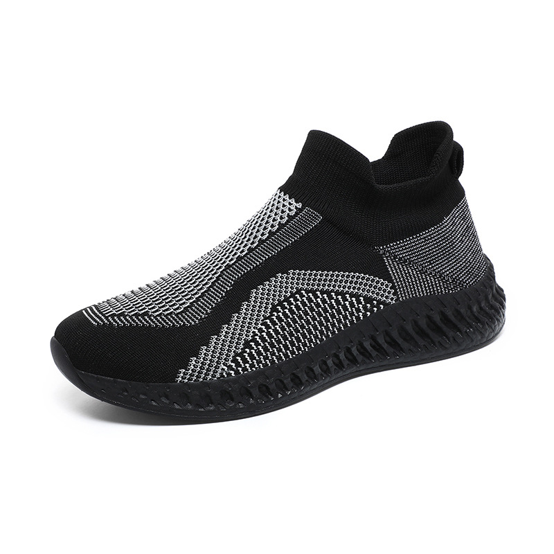 🔥Last Day Promotion 70% OFF🔥Men's Arch Support & Breathable and Light & Non-Slip Shoes - Men's Knit Breathable Lightweight Slip On Sneakers, Sock Shoes - For Casual Wear - Perfect for Travel & Everyday Use