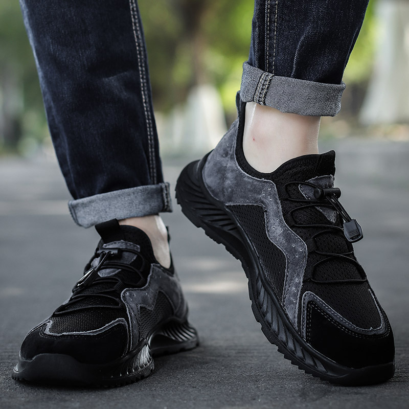 🔥Last Day Promotion 70% OFF 🎁 Men's Outdoor Non-slip Comfy Arch Support Walking Shoes, Comfy Orthopedic Walking Shoes