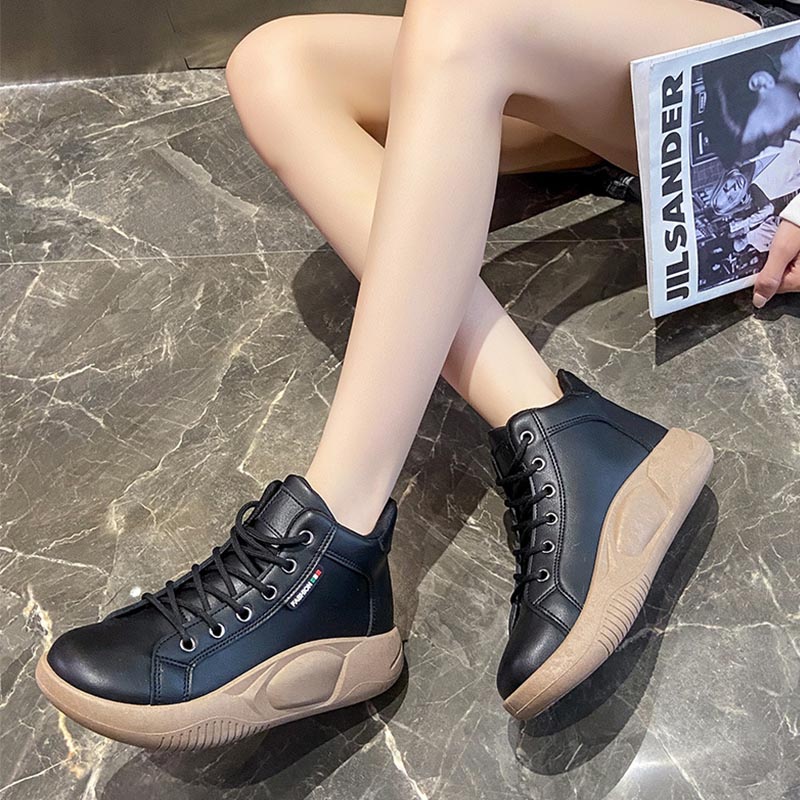 (🔥LAST DAY 70% OFF🔥)💝Women's High Top Thick Sole Martin Boots