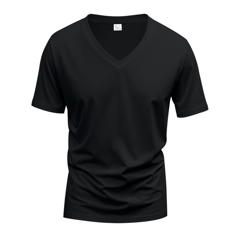 Men's Basic Cotton Short Sleeve Shirt
