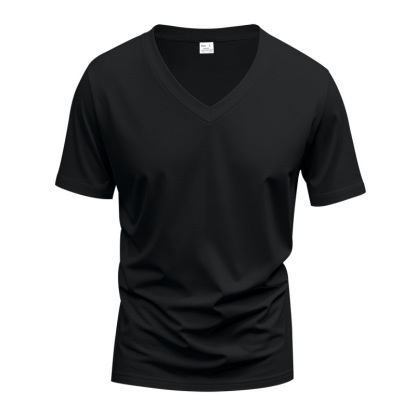 Men's Basic Cotton Short Sleeve Shirt
