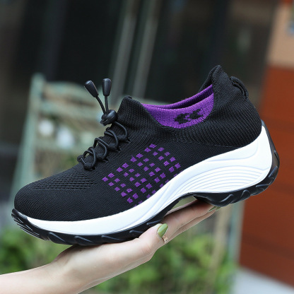 Women's Walking Shoes Sock Sneakers
