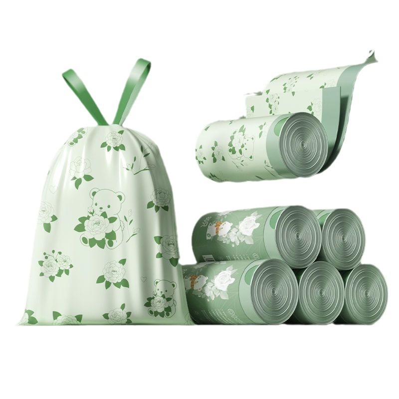 Camellia Scented No-Tear Garbage Bag, Point Break Household Deodorizing Plastic Bag