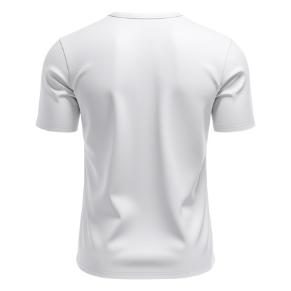 Men's cloud yarn short-sleeved T-shirt