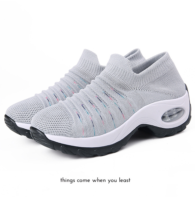 2024 new trade women's breathable lace-up running shoes Korean version of light casual sports shoes
