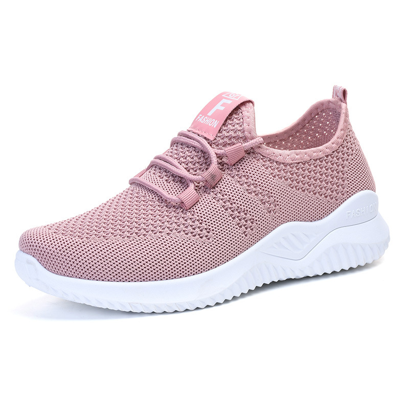 🔥Last Day Promotion 70% OFF🔥Women's Solid Color Casual Sneakers - Low-top Breathable Fitness Shoes - For Women - Suitable for Everyday Wear, Running, Gym & Sports