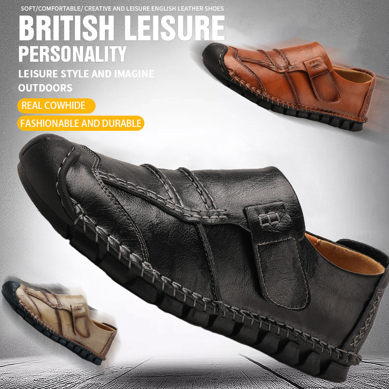 🔥Last Day Promotion 70% OFF 🎁 Men's Good Arch Support & Non-slip Outdoor Breathable Walking Shoes - loafer013