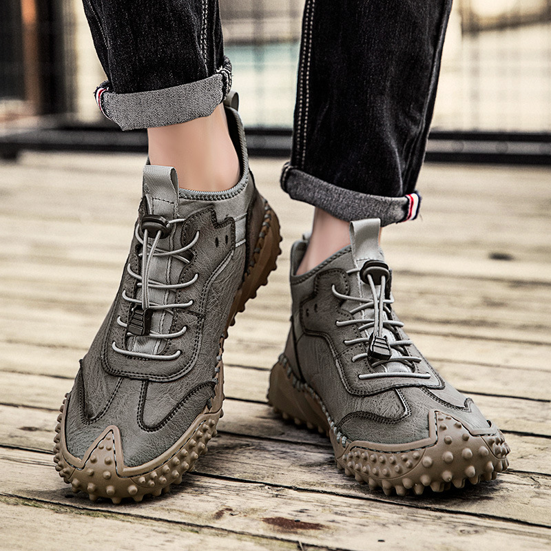 🔥Last Day Promotion 70% OFF 🎁 Men's Outdoor Non-slip Comfy Arch Support Walking Shoes, Comfy Orthopedic Walking Shoes