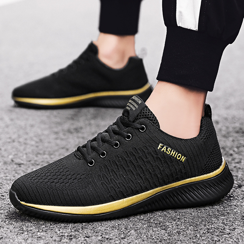 Men's Comfortable And Breathable Ultra Light Soft Sole Anti Slip Outdoor Running Shoes