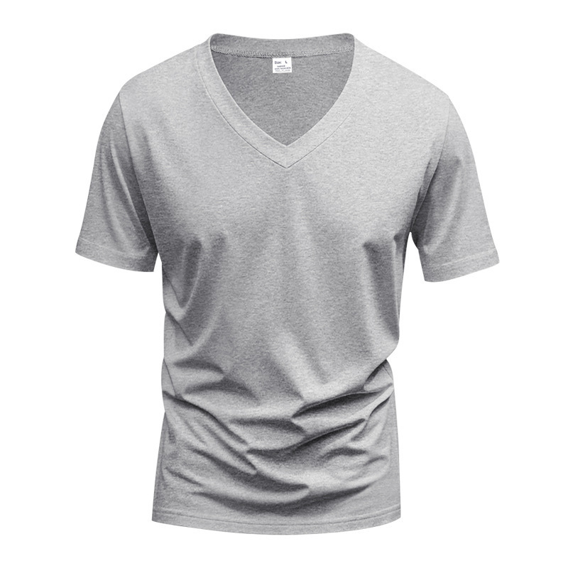 Men's Basic Cotton Short Sleeve Shirt