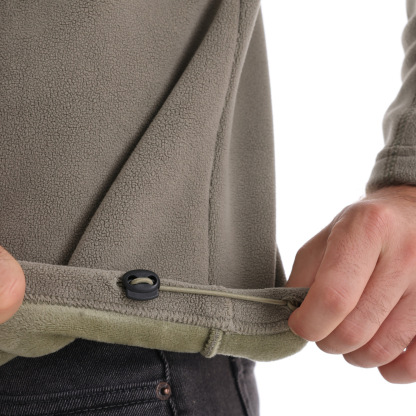 Men's Standing Collar Half Zipper Long Sleeve Sweatshirt Casual Top