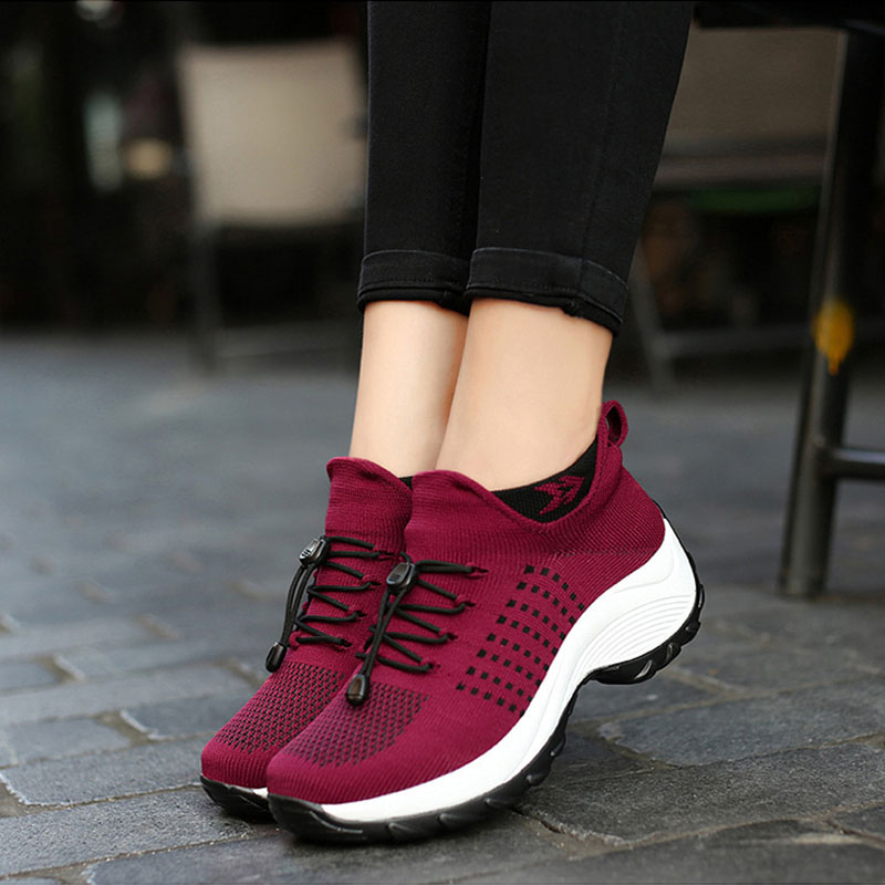 Women's Walking Shoes Sock Sneakers