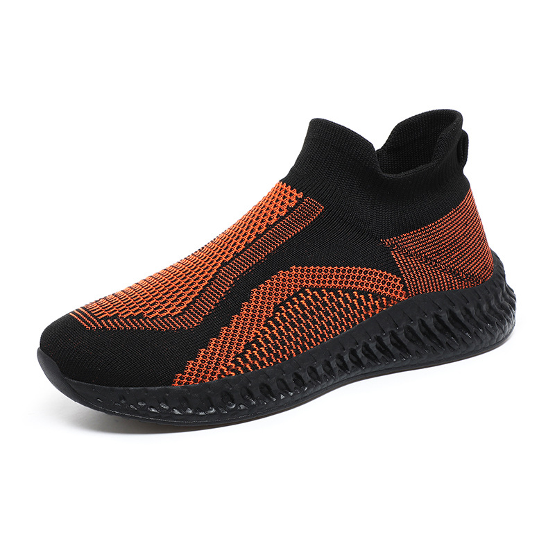 🔥Last Day Promotion 70% OFF🔥Men's Arch Support & Breathable and Light & Non-Slip Shoes - Men's Knit Breathable Lightweight Slip On Sneakers, Sock Shoes - For Casual Wear - Perfect for Travel & Everyday Use