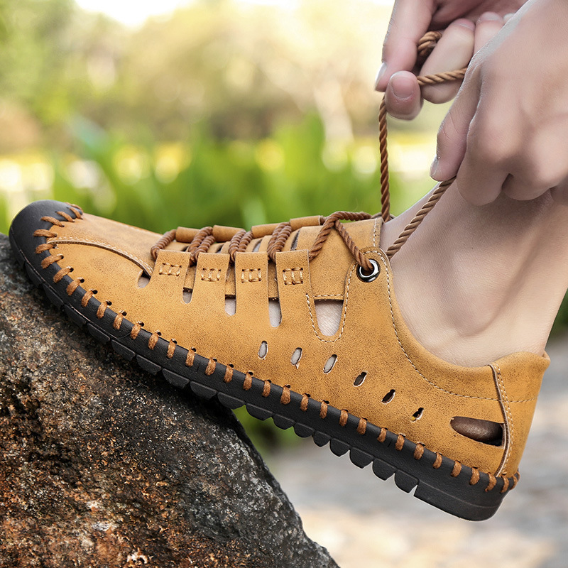 🔥Last Day Promotion 70% OFF 🎁 Men's Good Arch Support & Non-slip Outdoor Breathable Walking Shoes - loafer003