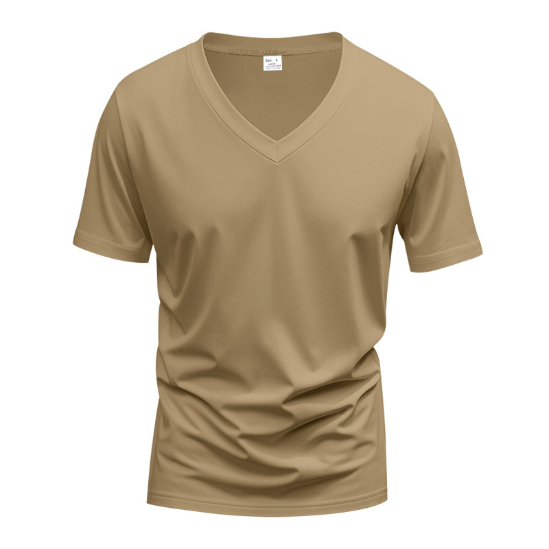 Men's Basic Cotton Short Sleeve Shirt