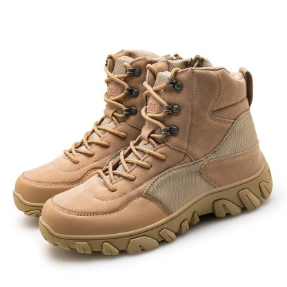 Comfortable Tactical Boots,High Performance Light Weight Duty Shoes,Lightweight Breathable Military Boots,Lace Up All Terrain Shoes,Military Work And Desert Boots