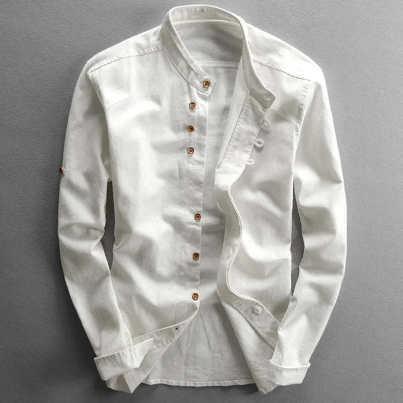 Midtown Cotton Linen Shirt