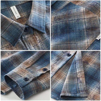 The Catenize Button-Up Flannel Shirt