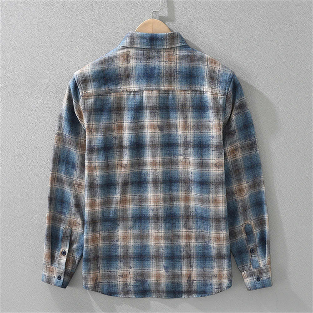 The Catenize Button-Up Flannel Shirt