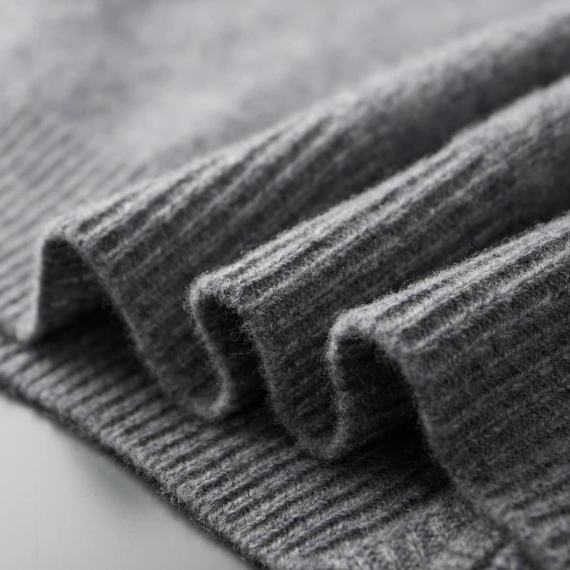 Men's Cashmere Zip Jacket
