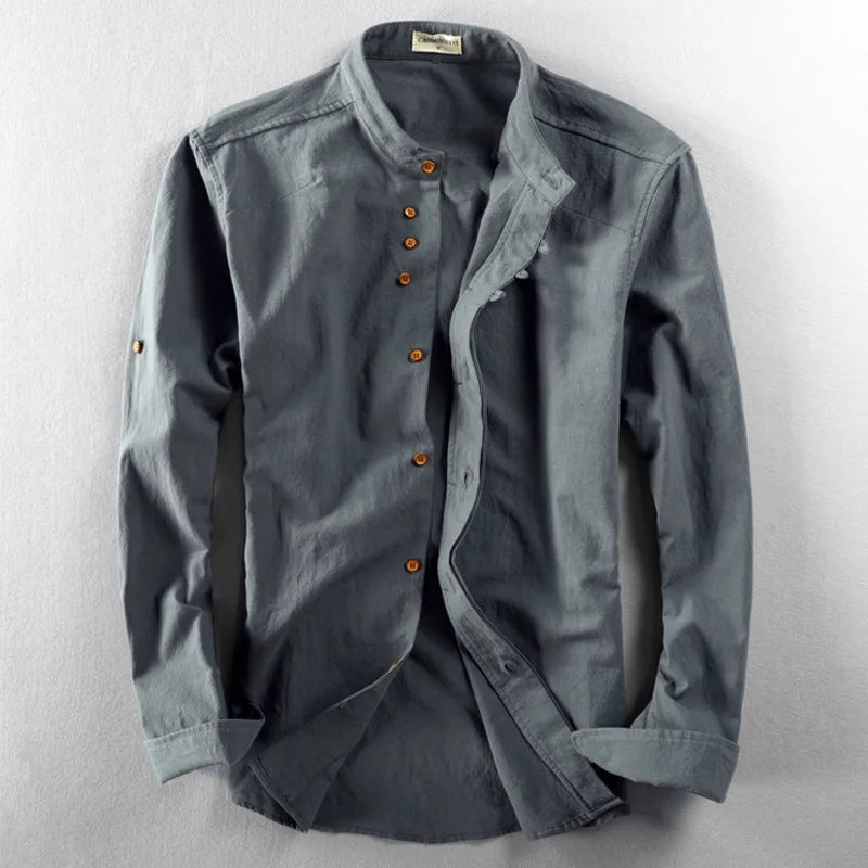 Midtown Cotton Linen Shirt